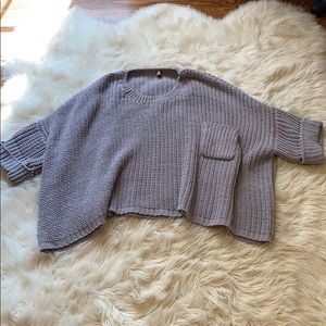 POL Chenille oversized sweater